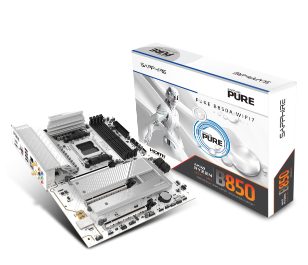 Sapphire PURE B850A WIFI7 - 1365235 - zdjęcie